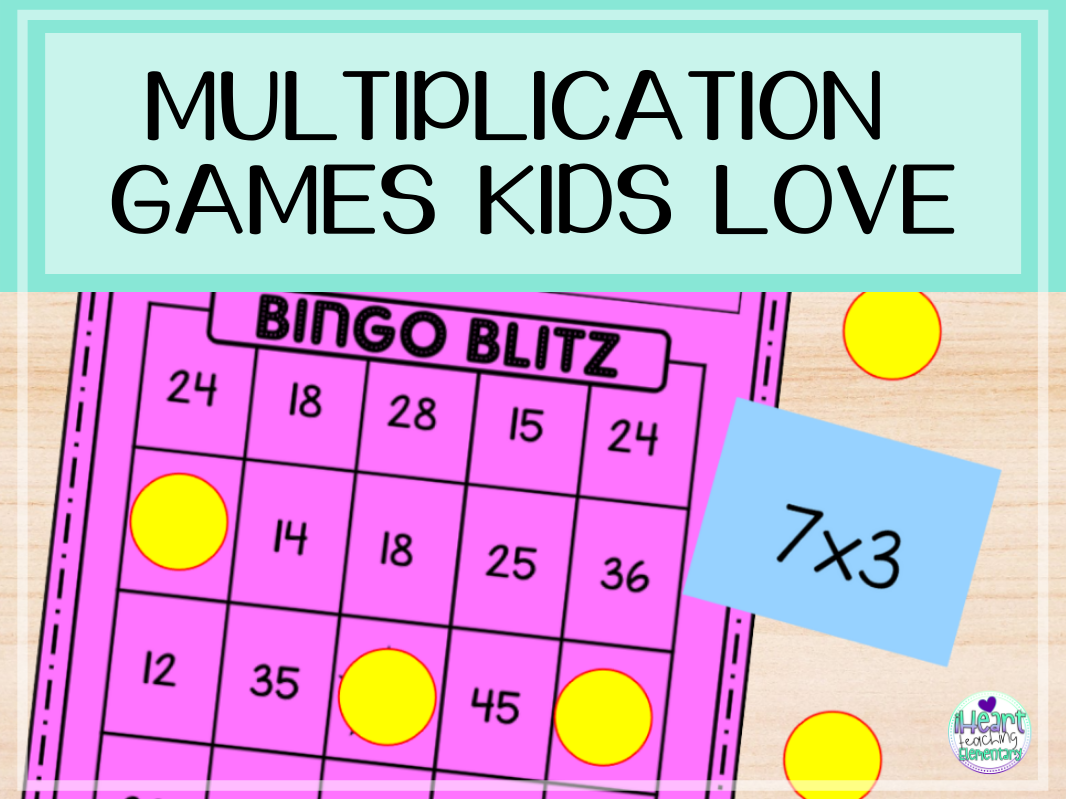 You are currently viewing Printable and Digital Multiplication Games Kids Love