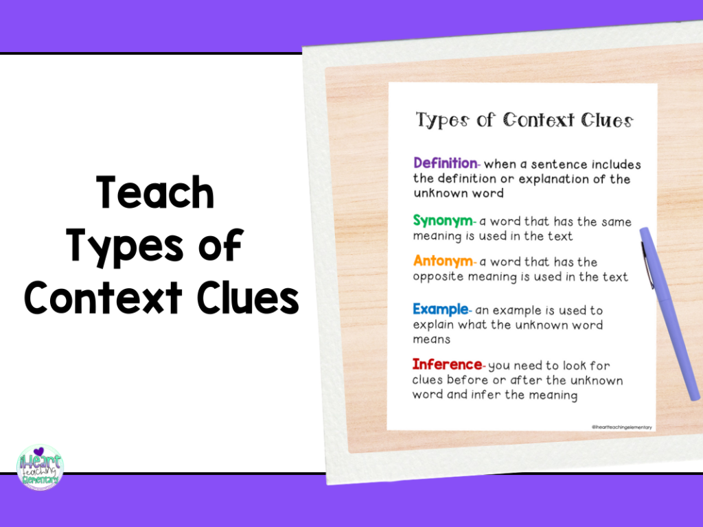 types of context clues 2