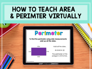 Read more about the article How to Teach Area and Perimeter Virtually