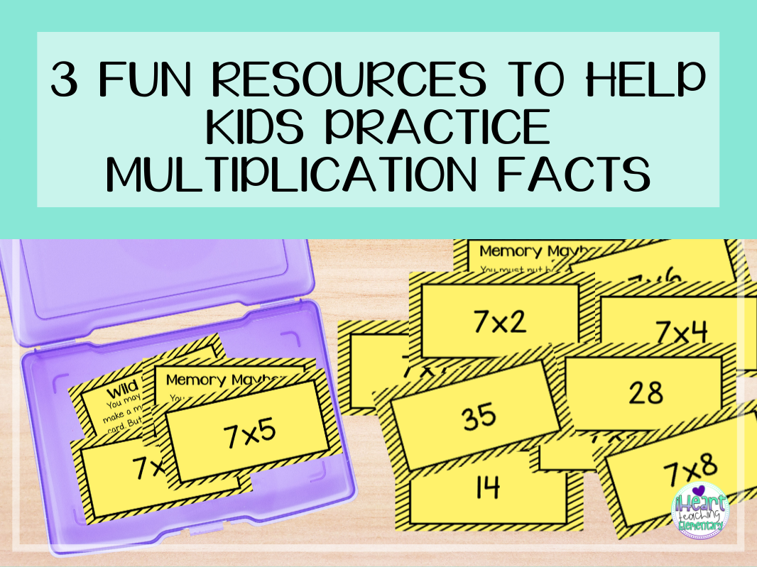 You are currently viewing 3 Fun Resources to Help Kids Practice Multiplication Facts