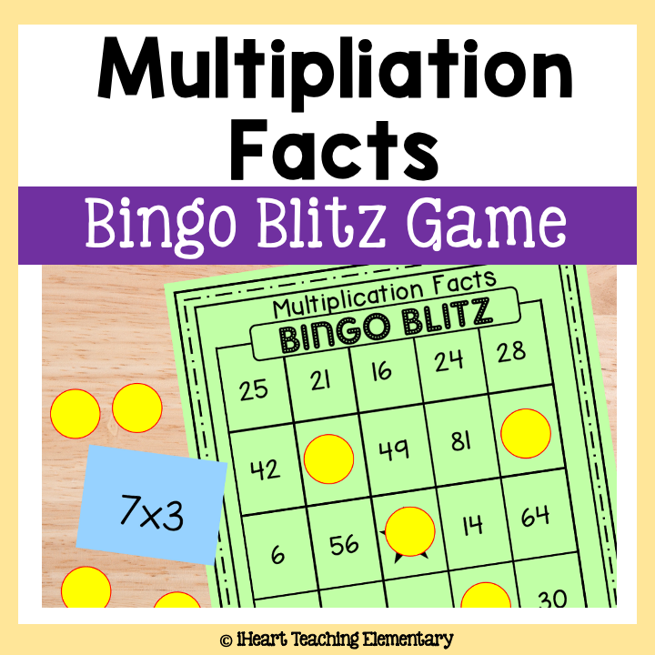 Fact Practice Games Printable