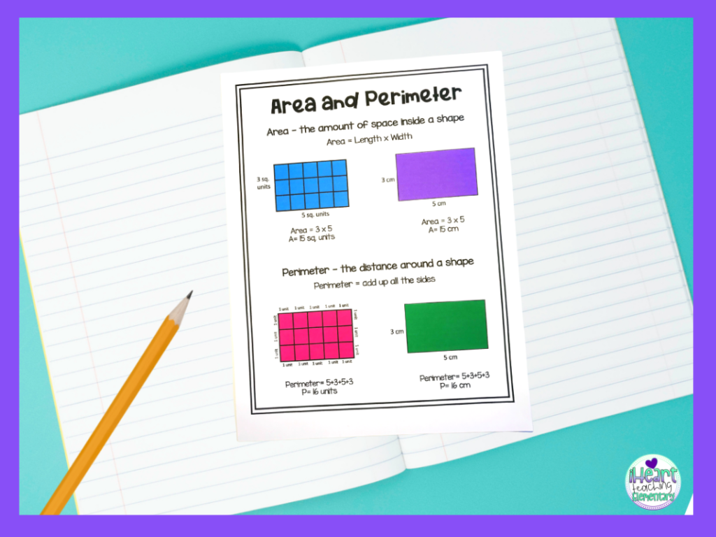 perimeter of rectangle for kids