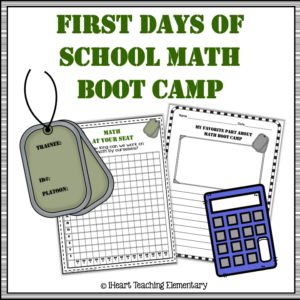 Back to School Math Boot Camp