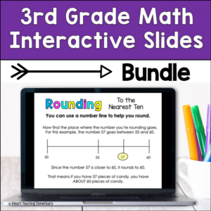 3rd Grade Math Anchor Charts – Interactive Slides Bundle