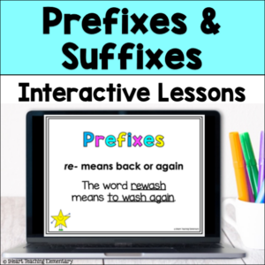 Prefixes And Suffixes Anchor Charts – Interactive
