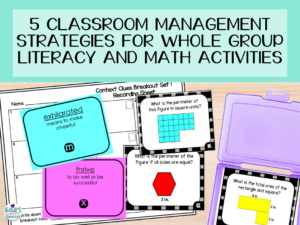 Read more about the article 5 Classroom Management Strategies For Whole Group Math and Literacy Activities