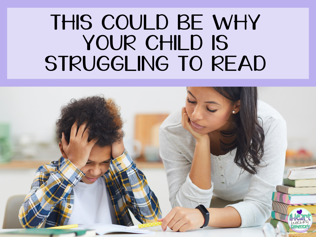 You are currently viewing This Could Be Why Your Child is Struggling to Read