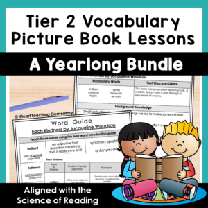 Tier 2 Vocabulary Using Context Clues in Picture Books for Vocabulary Building