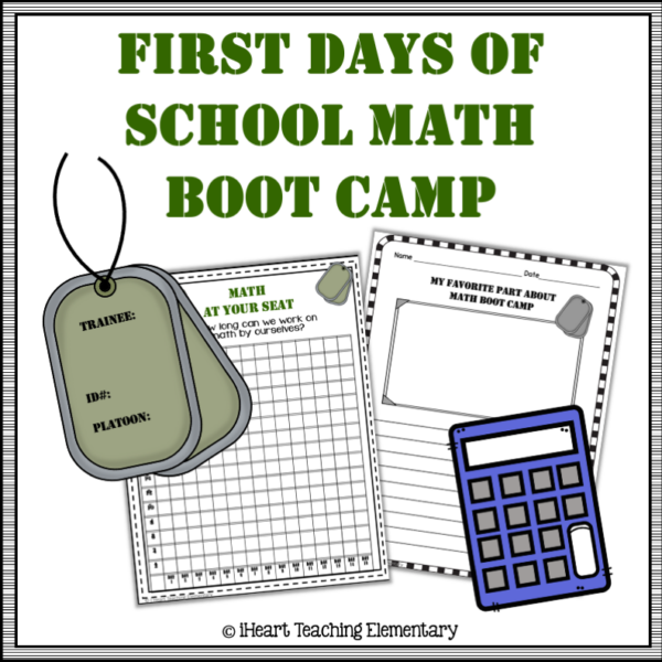 Math Bootcamp Book 5 Things To Do During Back to School So The Rest of the Year is ...