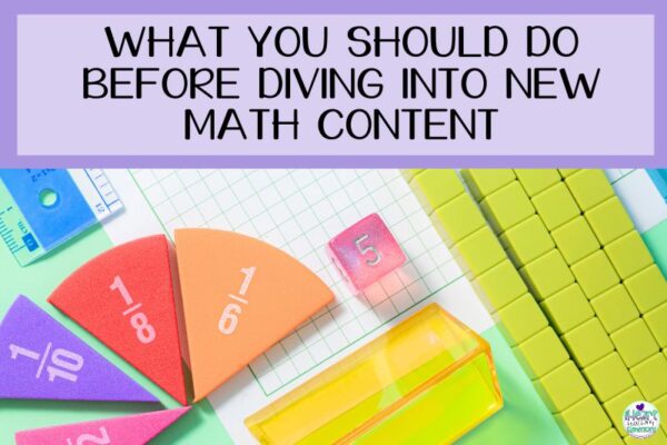 What You Should Do Before Diving Into New Math Content